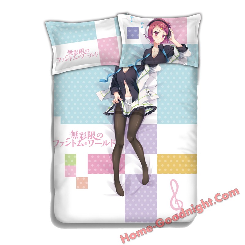 MINASE Koito - Myriad Colors Phantom World 4 Pieces Bedding Sets,Bed Sheet Duvet Cover with Pillow Covers